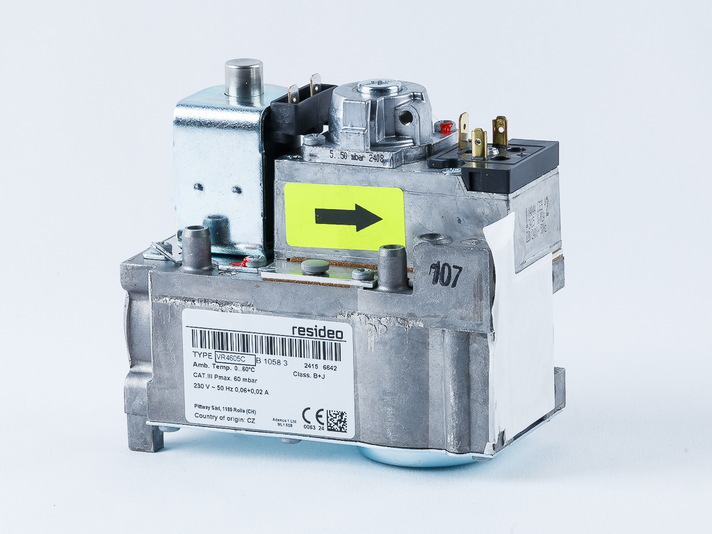 Газовый клапан Honeywell VR4605CB1058 для котлов Buderus 8718580800 - детальная картинка элемента Газовый клапан Honeywell VR4605CB1058 для котлов Buderus 8718580800 в каталоге интернет-магазина Мособлотопление.Ру