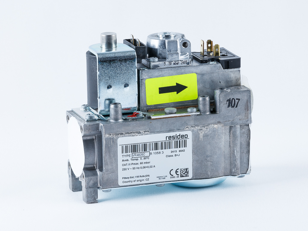 Газовый клапан Honeywell VR4605CB1058 для котлов Buderus 8718580800 - детальная картинка элемента Газовый клапан Honeywell VR4605CB1058 для котлов Buderus 8718580800 в каталоге интернет-магазина Мособлотопление.Ру