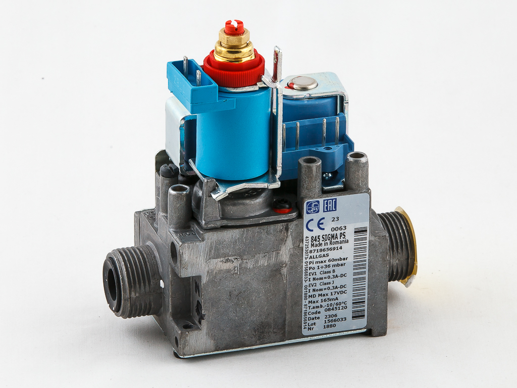 Газовый клапан Sit 845 Sigma PS (0.845.120) 24 кВт для котлов Bosch, Buderus 87186439430 - детальная картинка элемента Газовый клапан Sit 845 Sigma PS (0.845.120) 24 кВт для котлов Bosch, Buderus 87186439430 в каталоге интернет-магазина Мособлотопление.Ру